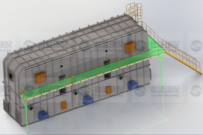 完美体育鑫蓝环保RTO焚烧炉是怎样净化有机废气的